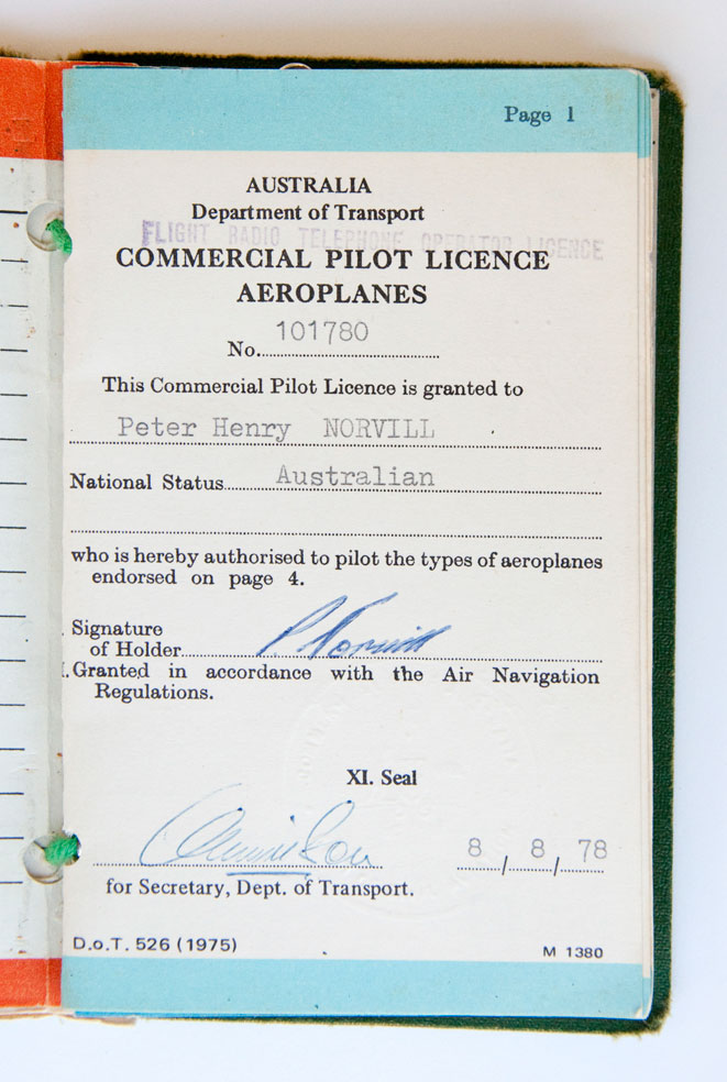 Norville Australia Aviation Licences